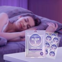 Patch de Sommeil Naturel aux Herbes de Fabrication Chinoise, Coussinet Apaisant et Relaxant pour la Nuit, Vente en Gros OEM