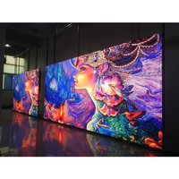 Écran LED d'affichage vidéo mural publicitaire couleur HD intérieur à pas réduit P1.86 P2 P2.5 pour salle de réunion