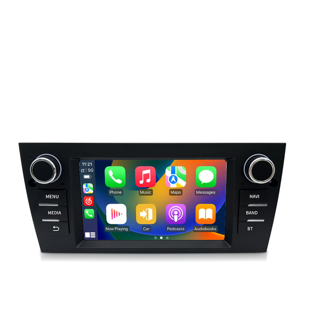 CARUPEZ 7-Inch Android Car Stereo GPS Navigation OEM Style Head Unit for BMW E90/E91/E92/E93 3 SERIES 2006-2012 Backup Camera