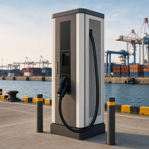 Chargeur rapide pour VE CCS2 Wallbox, chargeur ultra-rapide pour VE 60kW-120kW, station de charge haute puissance OCPP à double pistolet - Product Image 2