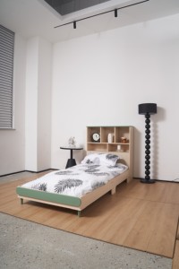 <span class=keywords><strong>Cama</strong></span> Juvenil <span class=keywords><strong>con</strong></span> Estante de Almacenamiento - Product Image 5