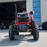 Livraison Gratuite Tracteurs Agricoles 50-60 CV à Moteur Diesel Puissant, Boîte de Vitesses Hydraulique, Tracteurs à Roues pour l'Agriculture