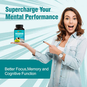 Cápsulas de Colágeno Marino con Complejo de Hongos OEM ODM, Cápsulas con Mezcla de Hongos y Extracto de Cordyceps que Favorecen la Claridad Mental - Product Image 5