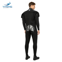 DIVESTAR Logo Kustom 6mm Neoprene Drysuits Dewasa Bernapas Tahan Air Pakaian Olahraga untuk Menyelam Ukuran Besar