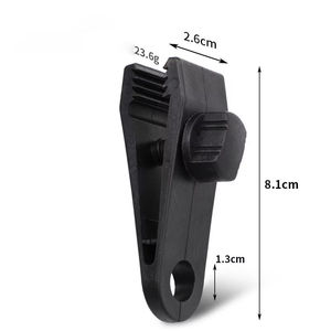 Outdoor Windproof <b>Tent</b> Clip Reinforced <b>Canopy</b> Buckle Ball Buckle with Wind Rope Extruding Plastic Modling for <b>Tent</b> Fixing - Product Image 4