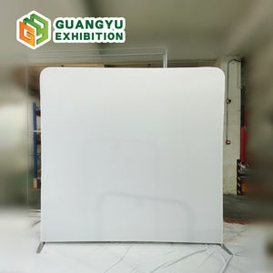 Aluminum Stand Wall Backdrops Stretchable Tension Fabric Backdrop Advertising 15ft by 10ft White Photography <strong>Background</strong> - Product Image 3