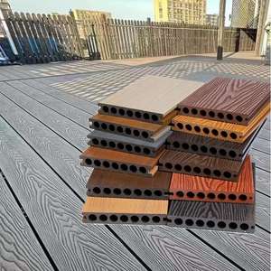 Tarima de Madera y Plástico Compuesto de Diseño Moderno y Baldosas para Piso, Resistentes al Agua, para Terrazas Exteriores - Product Image 1