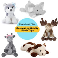 Peluche lestée apaisante personnalisée pour l'anxiété, décoration de chambre d'enfant, jouets sensoriels câlins sur mesure pour enfants
