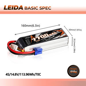 최고의 저렴한 <span class=keywords><strong>7700Mah</strong></span> 40C 리튬 배터리 폴리머 2S <span class=keywords><strong>Lipo</strong></span> 배터리 7.4V fpv 레이싱 Rc 자동차 보트 리튬 무인 항공기 배터리 - Product Image 5