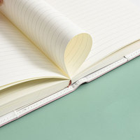 Cahier à reliure à spirale vintage 25 carats Journal A5 couverture en papier à reliure à feuilles mobiles à couverture rigide avec serrure et cadeau promotionnel