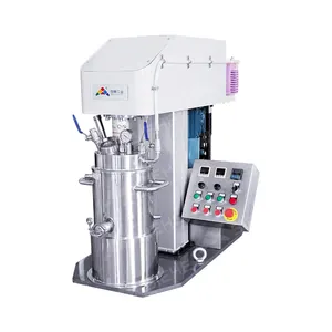 SIEHE Industrial Lab Vacuum Two Shaft Scraper Butterfly Slurry Mixer para masilla