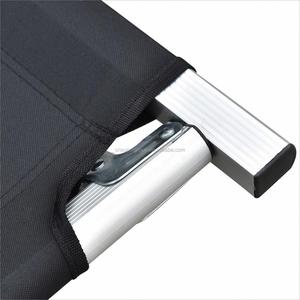 Оптовая продажа, алюминиевая складная кровать, легко переносная и переносная, для кемпинга, металлическая кровать для кемпинга - Product Image 5