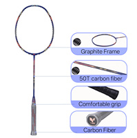 Raquette de badminton YODIMAN en carbone à module élevé, niveau professionnel, anti-torsion, haute élasticité, haute qualité, légère