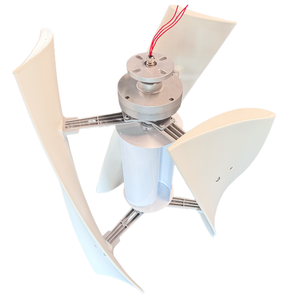 Aerogenerador de Eje Vertical de 12V/24V y 100W, Ecológico, Generación de Energía Eólica - Product Image 4