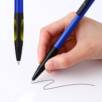 Stylo bille rétractable en plastique en gros, logo personnalisé, écriture fluide, pointe de 0,7 mm, rechargeable, pour l'école, le bureau, les étudiants, papeterie promotionnelle
