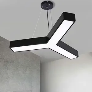 72W lampada da ufficio modulare fredda bianca calda tonalità bianca contemporanea 4000K rettangolare per sospensione del soffitto - Product Image 2