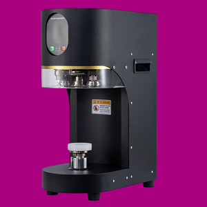 Macchina Automatica per Sigillatura Lattine Dingjian Certificata CE, Macchina Commerciale per Inscatolamento di Birra e Bevande in Lattine di Plastica PET, Sigillatrice per Lattine di Soda - Product Image 2