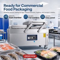 Machine d'emballage sous vide commerciale entièrement automatique pour l'emballage des produits de la mer et des produits aquatiques
