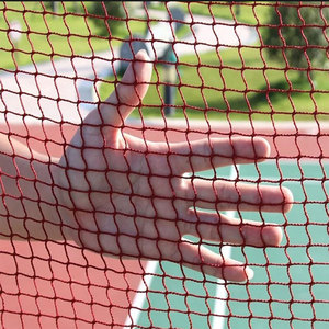 Filets <span class=keywords><strong>de</strong></span> <span class=keywords><strong>badminton</strong></span> durables en nylon rouge PP <span class=keywords><strong>de</strong></span> qualité supérieure pour l'extérieur et l'intérieur, pour le sport, la remise en forme, la cour, la plage, le <span class=keywords><strong>jardin</strong></span> - Product Image 6