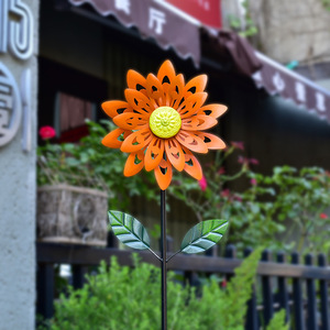 Expédition directe d'usine 116cm nouveau <span class=keywords><strong>moulin</strong></span> à vent varié conçu de haute qualité essoreuses de <span class=keywords><strong>jardin</strong></span> à vent pour la décoration de <span class=keywords><strong>jardin</strong></span> - Product Image 4