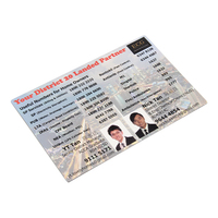 Aimant de réfrigérateur de carte de nom d'entreprise Aimants promotionnels de réfrigérateur de publicité