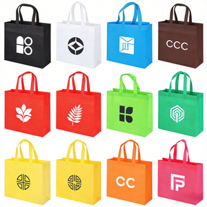 Sac de transport non tissé personnalisé, réutilisable et durable pour supermarché, chaussures, vêtements, cadeaux – Idéal pour le branding professionnel - Product Image 1