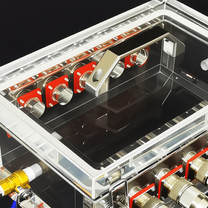 Customized acrylic vacuum drying test sealing box negative pressure chamber can process acrylic transparent experimental box - Product Image 2