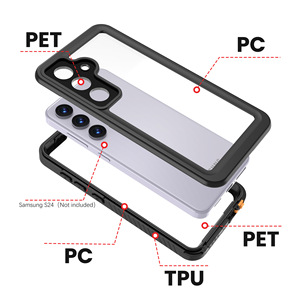 Cover per Telefono Impermeabile e Antiurto all'Ingrosso con Protezione Completa a 360 Gradi in PC Rigido per <span class=keywords><strong>Samsung</strong></span> <span class=keywords><strong>S21</strong></span> S22 S23 S24 S24 Plus S24 <span class=keywords><strong>Ultra</strong></span> - Product Image 2