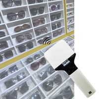 Lecteur RFID portable UHF longue portée 860-960 MHz compatible ABS, distance de lecture de 20 m, étiquettes pour bijoux, lunettes de soleil, inventaire