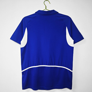 Maillot de football rétro version 2002 pour fans, 100 % polyester respirant, haute qualité, vente en gros, personnalisé, pour l'été # 9 - Product Image 2