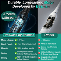 Sikat Gigi Elektrik Alibaba-India Portable Dental Gums Ultrasonic Elektronik Tahan Air IPX7 Otomatis Smart Sonic Isi Ulang