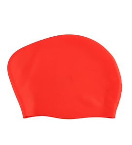 Gorros de silicona antideslizantes <span class=keywords><strong>para</strong></span> mujer, duraderos, <span class=keywords><strong>para</strong></span> <span class=keywords><strong>piscina</strong></span>, pelo largo - Product Image 2