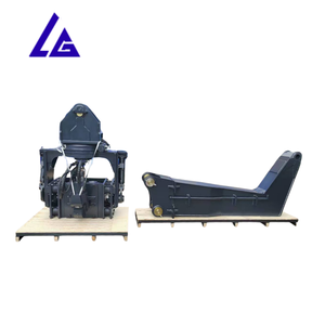 Vibro-compacteur hydraulique pour palplanches avec inclinaison réglable pour les travaux de construction de ponts et de routes - Product Image 2