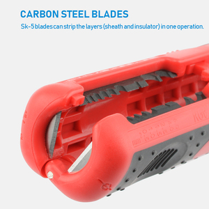 Đa chức năng Kìm tay công cụ Rg6/RG59 Tước cáp đồng trục dây dây bút dây vũ nữ Thoát Y - Product Image 5