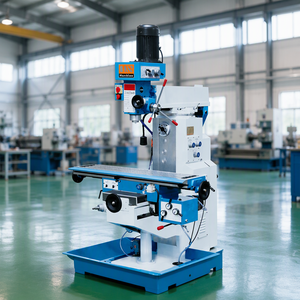 Fresadora y Taladradora Vertical ZX6350C 380V, Husillo ISO40, Recorrido de Mesa <span class=keywords><strong>750</strong></span> <span class=keywords><strong>x</strong></span> 320 <span class=keywords><strong>x</strong></span> 460 mm, Trabajo Mediano, para Metalurgia - Product Image 1