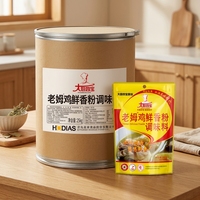 Assaisonnement en poudre de poulet de qualité supérieure pour applications culinaires avancées, longue durée de conservation, mélange de viande anti-humidité, Halal ISO9001