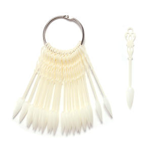 <span class=keywords><strong>Nuancier</strong></span> de vernis à ongles en forme d'éventail détachable de <span class=keywords><strong>24</strong></span> couleurs avec anneau en fer, pour l'affichage et la pratique du nail art, conseils pour la manucure DIY - Product Image 6