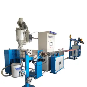 PP PE PVC plastic coating wire making machine line price plastic extruder for making hanger
