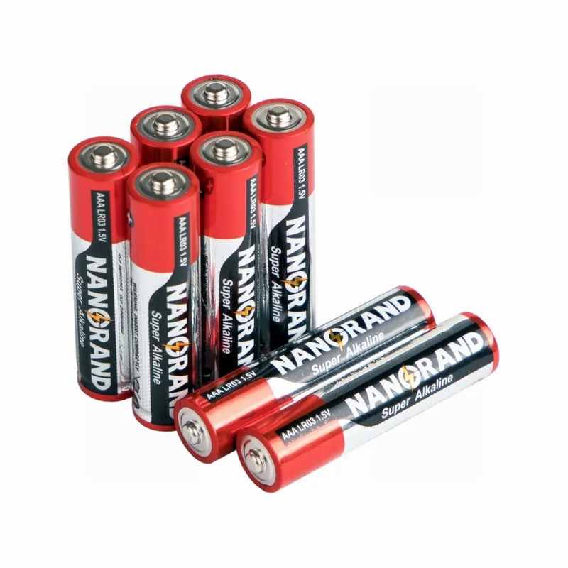 Alta calidad lr03 am4 alcalina mp3 aaa Paquete de batería con precio competitivo para juguetes