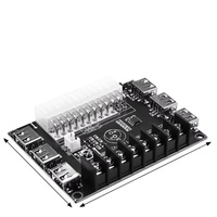 Carte d'alimentation ATX pour boîtier PC, module d'alimentation à tension réglable, sorties multiples 12V 5V 3.3V, alimentation de test pour modification DIY