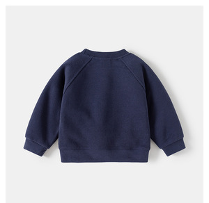 2025 automne décontracté vêtements pour enfants en gros paresseux garçons col rond dessin animé brodé pull ample <span class=keywords><strong>sweat</strong></span> enfants haut - Product Image 5