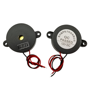 Zumbador Piezoeléctrico Activo 4216 42*H16MM, 12V 24V 36V 48V, Sonido Continuo/Intermitente con Cables, Alta Decibilidad 90dB, Zumbador de Alarma - Product Image 1