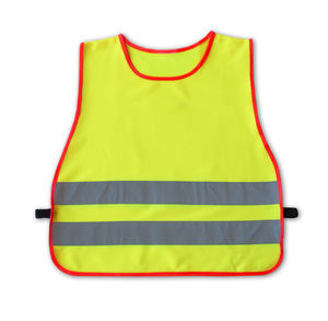 Colete Refletivo Infantil Yinguang para Escola Primária com Logotipo Impresso e Elástico para Crianças - Product Image 2