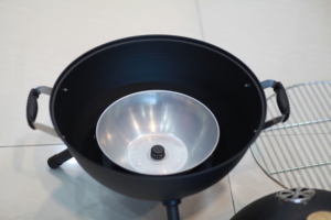 Charcoal <b>BBQ</b> Grill, Portable Small <b>Camping</b> Grill, Tabletop Korean Barbecue Grill for Home Party and Outdoor Backyard Cooking - Product Image 3