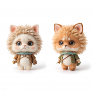 उच्च गुणवत्ता वाले पेशेवर अपने स्वयं के कस्टम प्लश खिलौना चरित्र प्लसी गुड़िया भरे हुए जानवरों को पी. पी. - Product Image 6