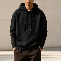 Sweat-shirt unisexe surdimensionné en molleton français avec cordon, impression numérique