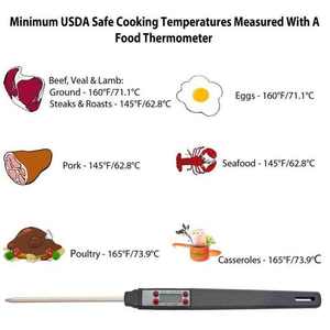 Kỹ Thuật Số Bút Loại Nhiệt Kế Điện Tử Cho Hộ Gia Đình Nhà Bếp Dầu Nhiệt Độ <span class=keywords><strong>C</strong></span>ụ Cho Nướ<span class=keywords><strong>c</strong></span> <span class=keywords><strong>C</strong></span>à Phê Thự<span class=keywords><strong>c</strong></span> Phẩm Nướng Giám Sát - Product Image 5