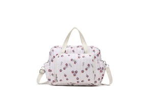 Sac à dos pour couches pour femmes, taille moyenne, avec matelas à langer, poches isothermes, sangles pour poussette et étui pour sucette (Beige moyen) - Product Image 3