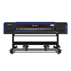 โรงงาน Skycolor I3200 เครื่องจักรการพิมพ์ดิจิตอลกว้างหัวเครื่องพิมพ์พลอตเตอร์อิงค์เจ็ท UV รูปแบบขนาดใหญ่ Impresora