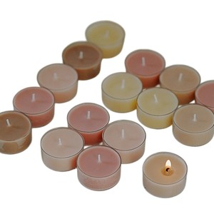 Velas Aromáticas Redondas para Decoración del Hogar, Velas de Té Románticas, Velas Pequeñas de Cera de Soya, Mini Velas Perfumadas - Product Image 2